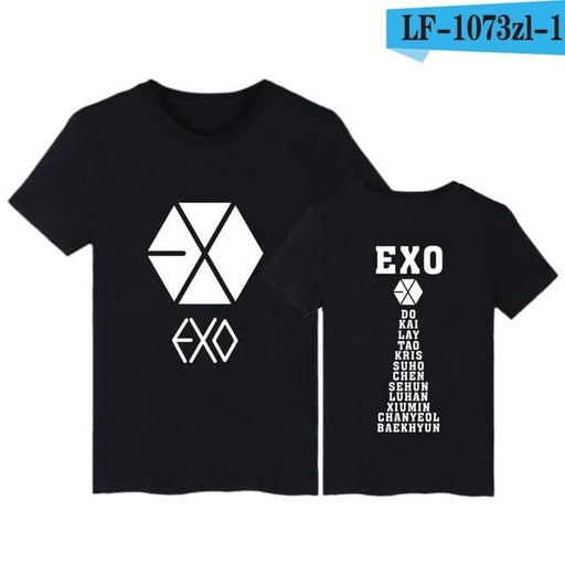 Kpop Newest EXO T-shirts Letter Print T Shirt Women Harajuku O-neck Short Sleeve tshirt women Tops Black White Tee Shirt Femme EXO that you'll fall in love with. At an affordable price at KPOPSHOP, We sell a variety of EXO T-shirts Letter Print T Shirt Women Harajuku O-neck Short Sleeve tshirt women Tops Black White Tee Shirt Femme EXO with Free Shipping.