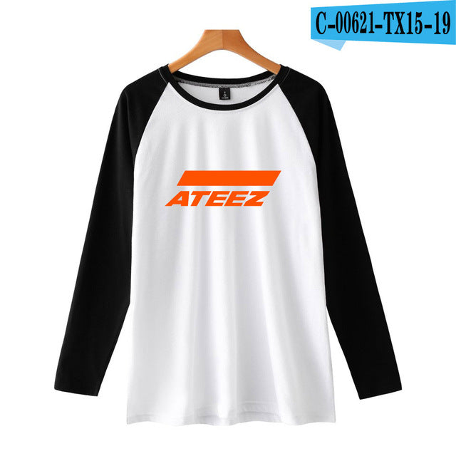 Ralgan  ATEEZ Women And Men  T-shirt Kpop Plus Size 4XL - Kpopshop