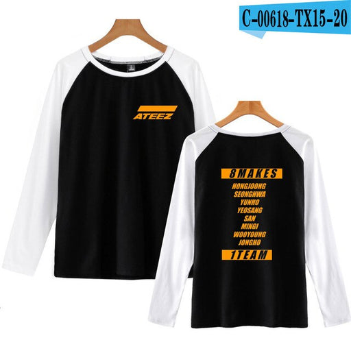 Ralgan  ATEEZ Women And Men  T-shirt Kpop Plus Size 4XL - Kpopshop