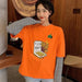 Kpopshop Originals - star embroidery korean Women Funny T-Shirts white Black Tops Female - Kpopshop