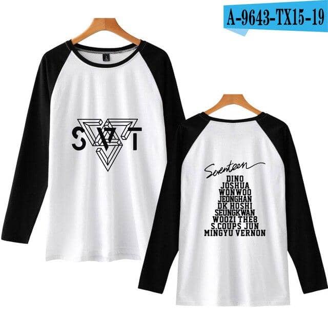Kpop Newest Tommy SEVENTEEN New Album Fashion Print Tee Shirts Long Sleeve 201 Autumn Long Tshirt Women Fashion T-shirt Women 4XL that you'll fall in love with. At an affordable price at KPOPSHOP, We sell a variety of Tommy SEVENTEEN New Album Fashion Print Tee Shirts Long Sleeve 201 Autumn Long Tshirt Women Fashion T-shirt Women 4XL with Free Shipping.