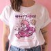 Kpopshop Originals - Funny Sailor Moon Women  Aesthetic 90s T-shirt Tops Tee Short Sleeve - Kpopshop