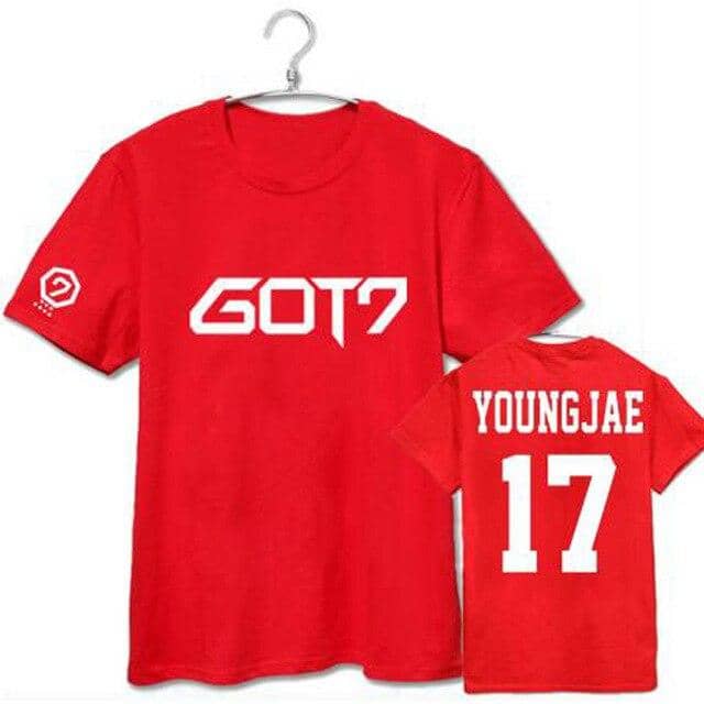 Kpop Newest GOT7 kpop Harajuku T Shirt Couple Clothes Letter Print Short Sleeve T-Shirts For Women Men Summer Paired Tshirt Tops Plus Size that you'll fall in love with. At an affordable price at KPOPSHOP, We sell a variety of GOT7 kpop Harajuku T Shirt Couple Clothes Letter Print Short Sleeve T-Shirts For Women Men Summer Paired Tshirt Tops Plus Size with Free Shipping.