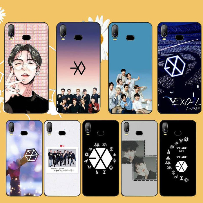 Kpop EXO Phone Case Cover For Samsung A10 A20 A30 A40 A50 A70 A71 A51 A6 A8 2018
