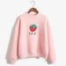 Kpop Newest Harajku Kawaii Pink Strawberry Print Pullovers Sweatshirt Tops Women Korean Kpop Casual Sweatshirts Schoolgirl Street Style Tops that you'll fall in love with. At an affordable price at KPOPSHOP, We sell a variety of Harajku Kawaii Pink Strawberry Print Pullovers Sweatshirt Tops Women Korean Kpop Casual Sweatshirts Schoolgirl Street Style Tops with Free Shipping.