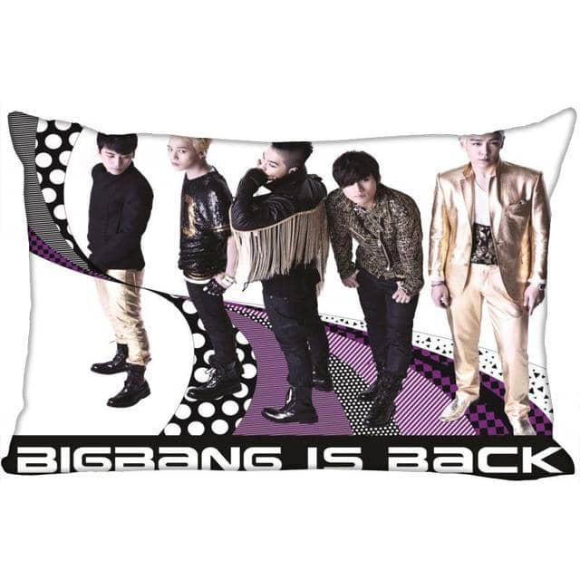 Kpop Newest Hot Custom KPOP BIGBANG Rectangular Pillowcase Home Bedroom Living Room Silk Pillowcase Two Sides Printing More Size that you'll fall in love with. At an affordable price at KPOPSHOP, We sell a variety of Hot Custom KPOP BIGBANG Rectangular Pillowcase Home Bedroom Living Room Silk Pillowcase Two Sides Printing More Size with Free Shipping.