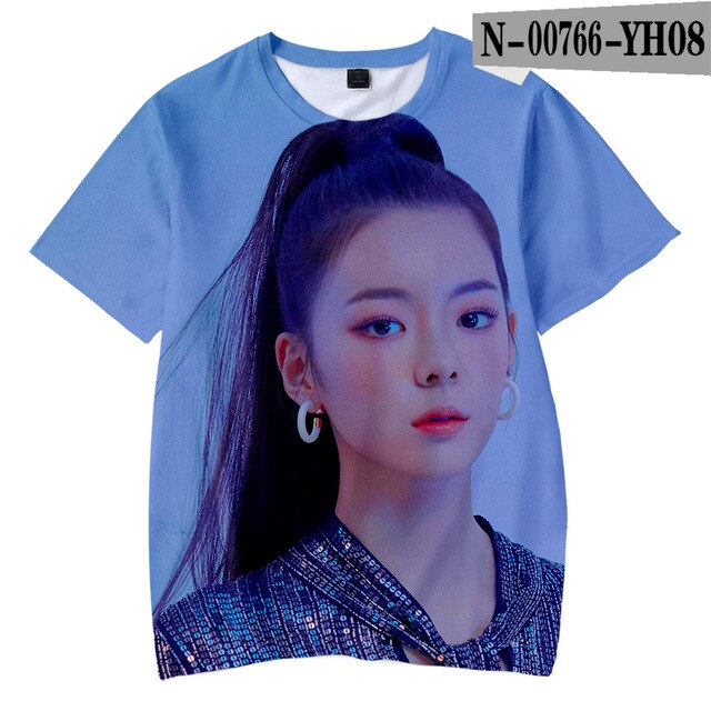 ITZY  3D  T-shirts Girl's  Kpop Kids Children - Kpopshop