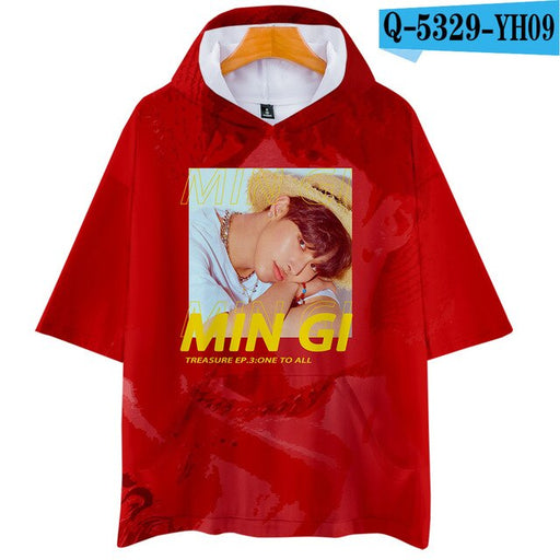 Idol Kpop ATEEZ 3D T-shirt Ulzzang Female  Tshirt - Kpopshop