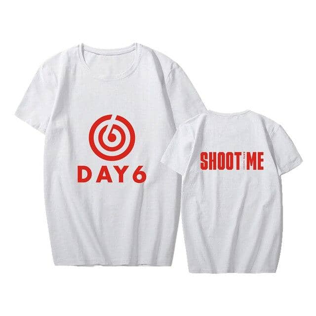 Kpop Newest K-pop DAY6 Album <Shoot Me : Youth Part 1> Supporting Tshirt Kpop DAY6 Short Sleeve T-shirt Summer Cotton Tops Fans Collection that you'll fall in love with. At an affordable price at KPOPSHOP, We sell a variety of K-pop DAY6 Album <Shoot Me : Youth Part 1> Supporting Tshirt Kpop DAY6 Short Sleeve T-shirt Summer Cotton Tops Fans Collection with Free Shipping.