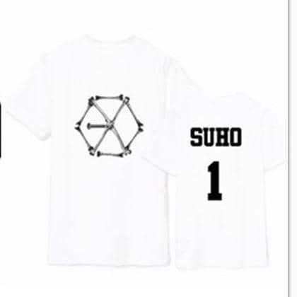 Kpop Newest KPOP EXO EX'ACT Monster Sehun Baekhyun Album Shirts EXACT Cotton Clothes Tshirt T Shirt Short Sleeve Tops T-shirt DX323 that you'll fall in love with. At an affordable price at KPOPSHOP, We sell a variety of KPOP EXO EX'ACT Monster Sehun Baekhyun Album Shirts EXACT Cotton Clothes Tshirt T Shirt Short Sleeve Tops T-shirt DX323 with Free Shipping.