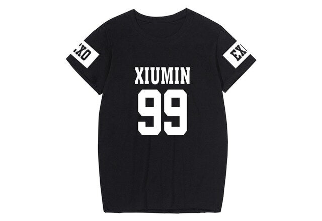 KPOP EXO T Shirt Women Short Sleeve 2020 New Style Summer Clothes Tee Shirt Femme Oversized