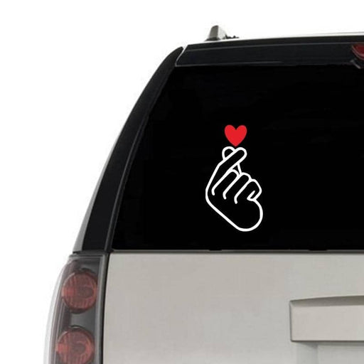Kpop Newest KPOP Finger Heart Love Vinyl Art Sticker Car Window Decor , Cute Laptop Phone Decals for Apple MacBook Air / Pro Decoration that you'll fall in love with. At an affordable price at KPOPSHOP, We sell a variety of KPOP Finger Heart Love Vinyl Art Sticker Car Window Decor , Cute Laptop Phone Decals for Apple MacBook Air / Pro Decoration with Free Shipping.