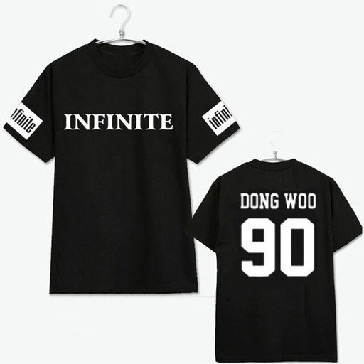 KPOP INFINITE H F Toheart Album Shirts K-POP Casual Cotton Tshirt T Shirt Short Sleeve Tops T-shirt - Kpopshop