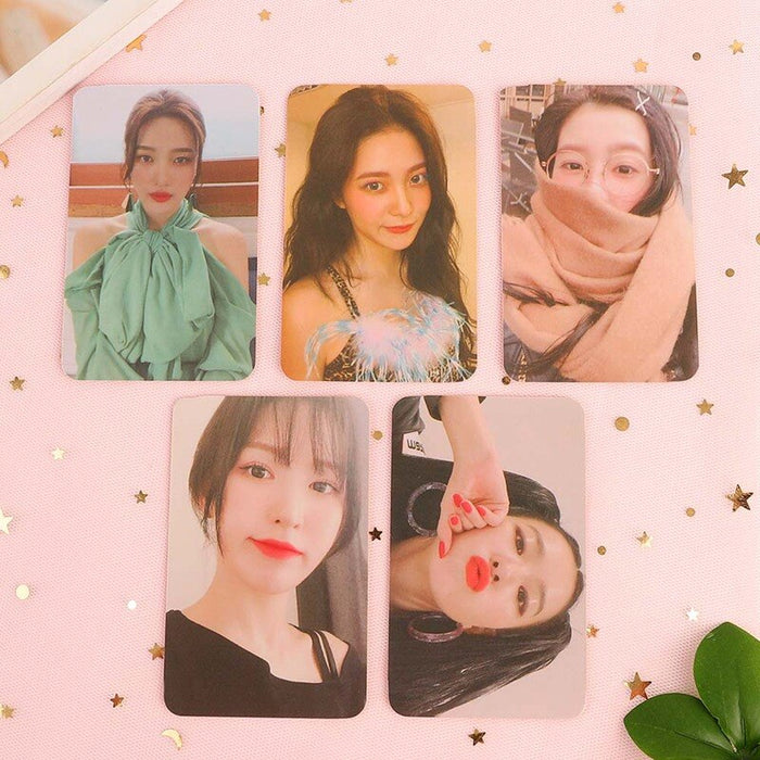 KPOP Red Velvet Postcard PHOTO Cards 5 Pcs K-pop Red Velvet Yeri JOY SeulGi Wendy LOMO Card Kpop  Photocard Album