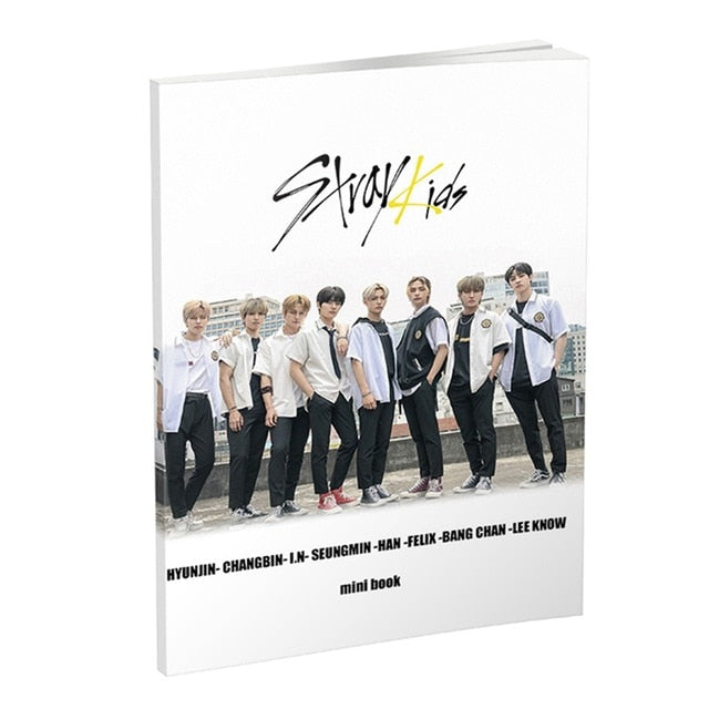KPOP Stray Kids New Album GO LIVE Mini Photobook Photo Album Book Photo Card for Fans Collection Gifts