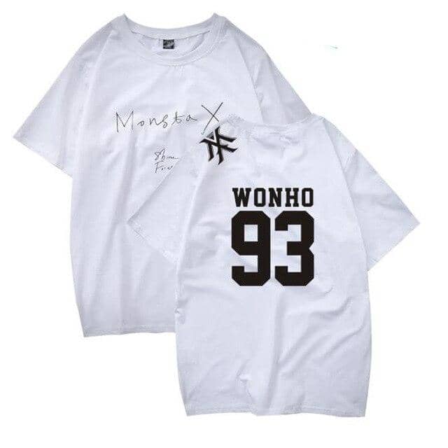 Kpop Newest Korean style K POP K-POP KPOP Monsta x Album JOOHEON I.M YOOKIHYUN WONHO Short Sleeve Cotton T Shirt Women Men Hip Hop Clothing that you'll fall in love with. At an affordable price at KPOPSHOP, We sell a variety of Korean style K POP K-POP KPOP Monsta x Album JOOHEON I.M YOOKIHYUN WONHO Short Sleeve Cotton T Shirt Women Men Hip Hop Clothing with Free Shipping.