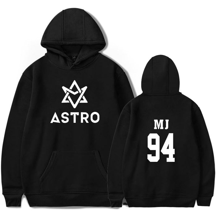 Kpop ASTRO STAR Group Printed Hoodies Moletom Harajuku Sweatshirt Casual Pullover Hoodie Streetwear Jacket Men/Women Clothing