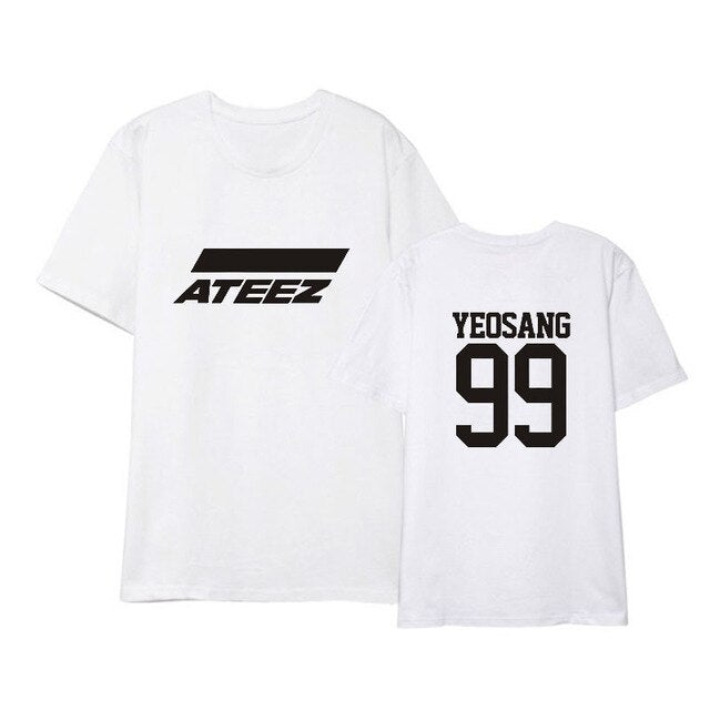 Kpop ATEEZ Album Shirts Loose Tops T-shirt DX1074 - Kpopshop