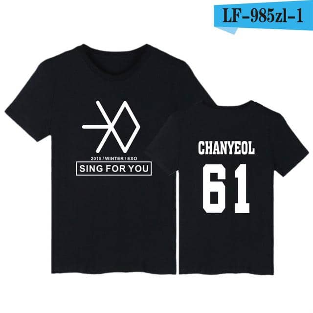 Kpop Newest Kpop EXO print summer T shirt unisex short sleeve Tshirt Female Clothing harajuku casual t-shirt women Tops Tumblr T shirts that you'll fall in love with. At an affordable price at KPOPSHOP, We sell a variety of Kpop EXO print summer T shirt unisex short sleeve Tshirt Female Clothing harajuku casual t-shirt women Tops Tumblr T shirts with Free Shipping.