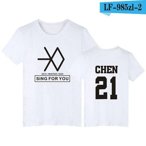 Kpop Newest Kpop EXO print summer T shirt unisex short sleeve Tshirt Female Clothing harajuku casual t-shirt women Tops Tumblr T shirts that you'll fall in love with. At an affordable price at KPOPSHOP, We sell a variety of Kpop EXO print summer T shirt unisex short sleeve Tshirt Female Clothing harajuku casual t-shirt women Tops Tumblr T shirts with Free Shipping.