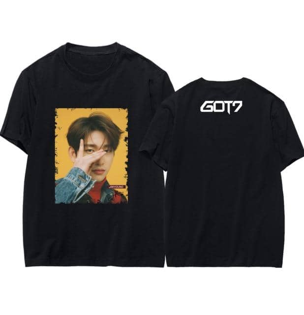 Kpop Newest Kpop Got7 T Shirt Women 2019 New Style Tee Shirt Femme Casual Tshirt Jackson JB Jinyoung Mark Clothes that you'll fall in love with. At an affordable price at KPOPSHOP, We sell a variety of Kpop Got7 T Shirt Women 2019 New Style Tee Shirt Femme Casual Tshirt Jackson JB Jinyoung Mark Clothes with Free Shipping.