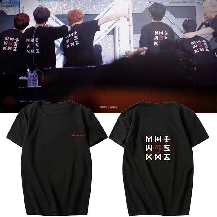 Kpop Newest Kpop Monsta X The Code Concert Same Print Womens T Shirts  O Neck Short Sleeve Summer Fashion Loose Fans Gift Drop Ship that you'll fall in love with. At an affordable price at KPOPSHOP, We sell a variety of Kpop Monsta X The Code Concert Same Print Womens T Shirts  O Neck Short Sleeve Summer Fashion Loose Fans Gift Drop Ship with Free Shipping.