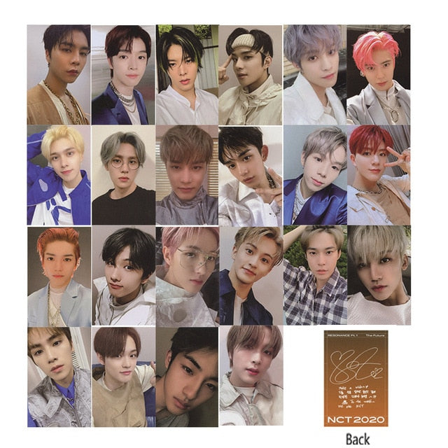 Kpop NCT 2020 New album RESONANCE Pt.2 LOMO Cards High quality HD photo NCT2020 Photocards New arrivals