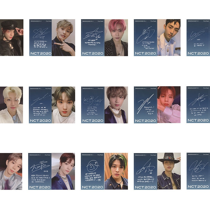 Kpop NCT 2021 RESONANCE Pt. 1 LOMO Card The Same Self-made Small Card Signature Card For Fans Collection Stationery