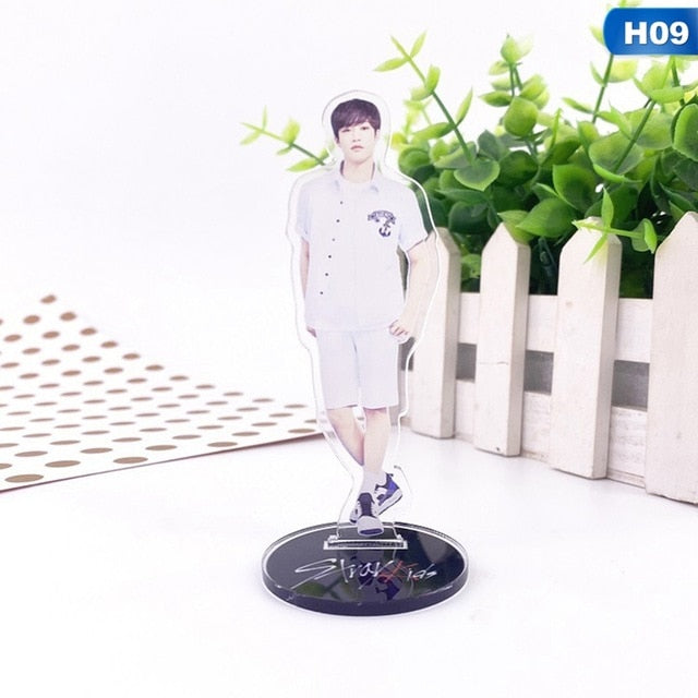 Kpop STRAY KIDS Acrylic Stand Action Figures Stand Desktop Display For Fans Collection Gift Stationery Set