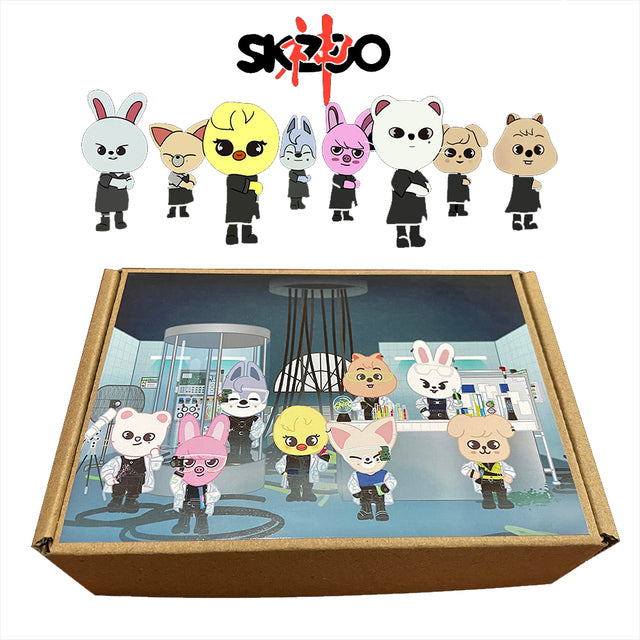 Kpop Stray Kids Album MANIAC Noeasy ODDINARY Box Straykids Cartoon Lucky Mystery Gift Box Subscription Box