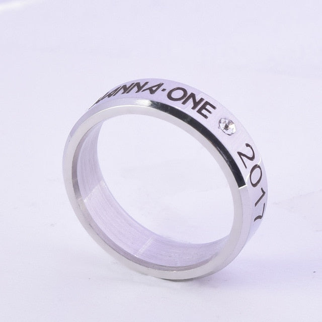 Kpop Stray Kids Alloy Ring Simple Fashion style for Lover fans gift collection Wanna One Bigbang Finger ring kpop stray kids