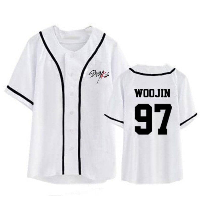 Kpop StrayKids Stray Kids Album Cardigan Shirts Loose  Tops T-shirt DX818