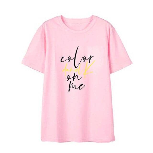 Kpop Newest Kpop WANNA ONE Kang Daniel 2019 Album COLOR ON ME print t Shirt Casual Loose women Tshirt summer Harajuku Short Sleeve tees Tops that you'll fall in love with. At an affordable price at KPOPSHOP, We sell a variety of Kpop WANNA ONE Kang Daniel 2019 Album COLOR ON ME print t Shirt Casual Loose women Tshirt summer Harajuku Short Sleeve tees Tops with Free Shipping.