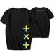 Kpop txt logo for unisex loose k-pop t-shirt 5 colors top tees - Kpopshop