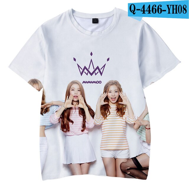 MAMAMOO 3D Children T-shirts T shirts Kpop Kids T shirts - Kpopshop