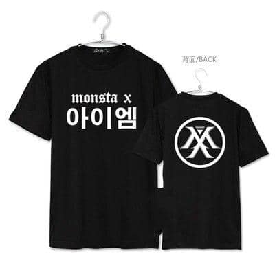 Kpop Newest MONSTA X KPOP Summer 2019 new Cotton Round neck men women coat Korean version black white letter printing Short-sleeved T-shirt that you'll fall in love with. At an affordable price at KPOPSHOP, We sell a variety of MONSTA X KPOP Summer 2019 new Cotton Round neck men women coat Korean version black white letter printing Short-sleeved T-shirt with Free Shipping.