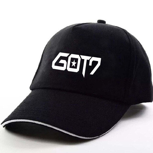 GOT7 Baseball Cap FashIon Design Hip-hop Cap Unisex KPOP Fans Collection