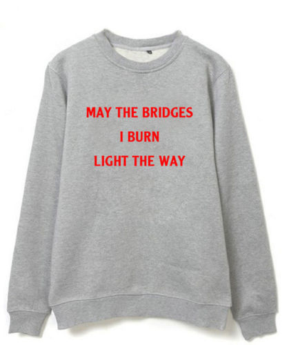 EXO May The Bridges I Burn Light The Way Chanyeol Sweatershirt Airport Fashion Hoodie
