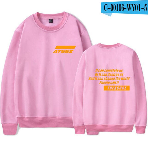 Korean KPOP ATEEZ Album Women Sweatshirt tshirts Pullover Jumper Tops Sudaderas Mujer - Kpopshop