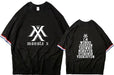 Kpop Newest Monsta x all member name printing o neck summer black t shirt for kpop fans color stripes/zipper oversize unisex t-shirt that you'll fall in love with. At an affordable price at KPOPSHOP, We sell a variety of Monsta x all member name printing o neck summer black t shirt for kpop fans color stripes/zipper oversize unisex t-shirt with Free Shipping.