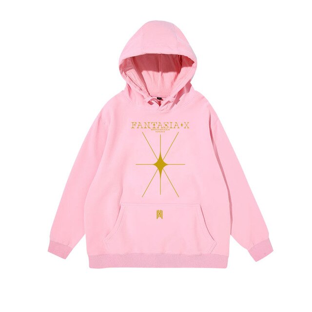 Monsta X Album Fantasia Coco Lee Hoodies Sweatshirt 2021 New Spring and Autumn Support Hit Song Service Printed