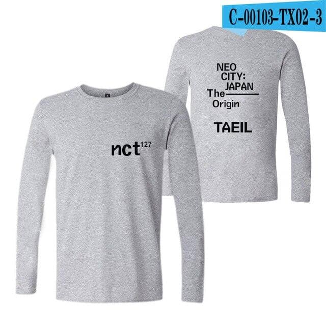 Kpop Newest NCT 127 Long Sleeve Hoodies T shirt the New Album Casual Fashion Kpop tshirt T-shirt Spring Summer Soft T shirts Tops Clothes that you'll fall in love with. At an affordable price at KPOPSHOP, We sell a variety of NCT 127 Long Sleeve Hoodies T shirt the New Album Casual Fashion Kpop tshirt T-shirt Spring Summer Soft T shirts Tops Clothes with Free Shipping.
