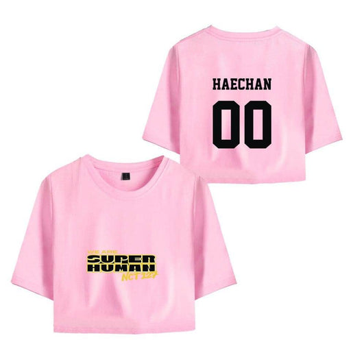 Kpop Newest NCT 127 WE ARE SUPERHUMAN Women Navel Shirt Kpop Harajuku Cool Printed Short Sleeve Fashion Summer 2019 New Navel Sexy T-shirt that you'll fall in love with. At an affordable price at KPOPSHOP, We sell a variety of NCT 127 WE ARE SUPERHUMAN Women Navel Shirt Kpop Harajuku Cool Printed Short Sleeve Fashion Summer 2019 New Navel Sexy T-shirt with Free Shipping.