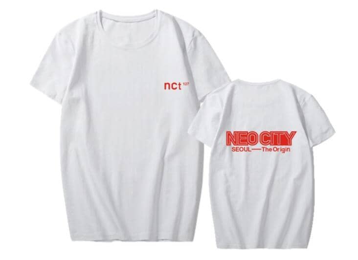 Kpop Newest Nct 127 seoul concert same neo city printing o neck short sleeve t shirt for summer kpop unisex fashion k-pop t-shirt 3 colors that you'll fall in love with. At an affordable price at KPOPSHOP, We sell a variety of Nct 127 seoul concert same neo city printing o neck short sleeve t shirt for summer kpop unisex fashion k-pop t-shirt 3 colors with Free Shipping.