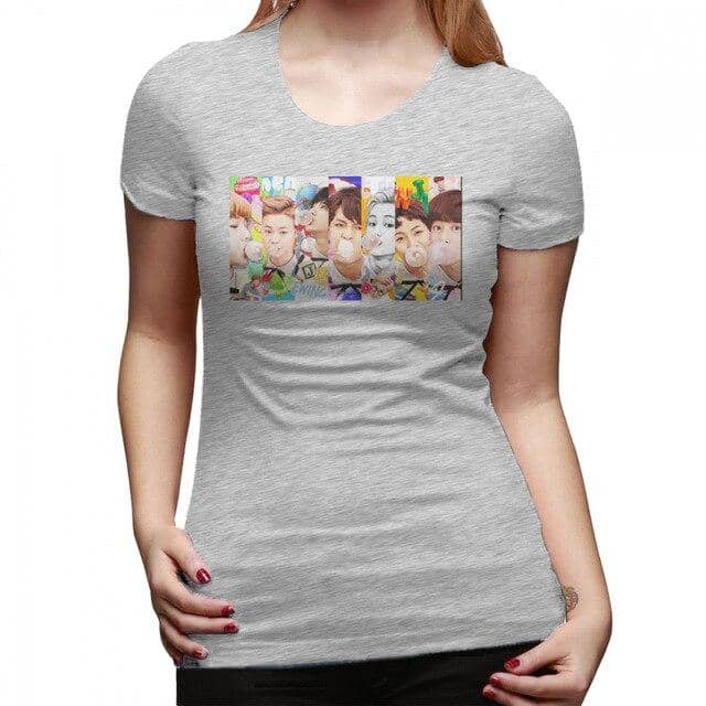 Kpop Newest Nct Dream T-Shirt NCT DREAM- Chewing Gum T Shirt Summer Simple Women tshirt Gray Print Large size O Neck Ladies Tee Shirt that you'll fall in love with. At an affordable price at KPOPSHOP, We sell a variety of Nct Dream T-Shirt NCT DREAM- Chewing Gum T Shirt Summer Simple Women tshirt Gray Print Large size O Neck Ladies Tee Shirt with Free Shipping.