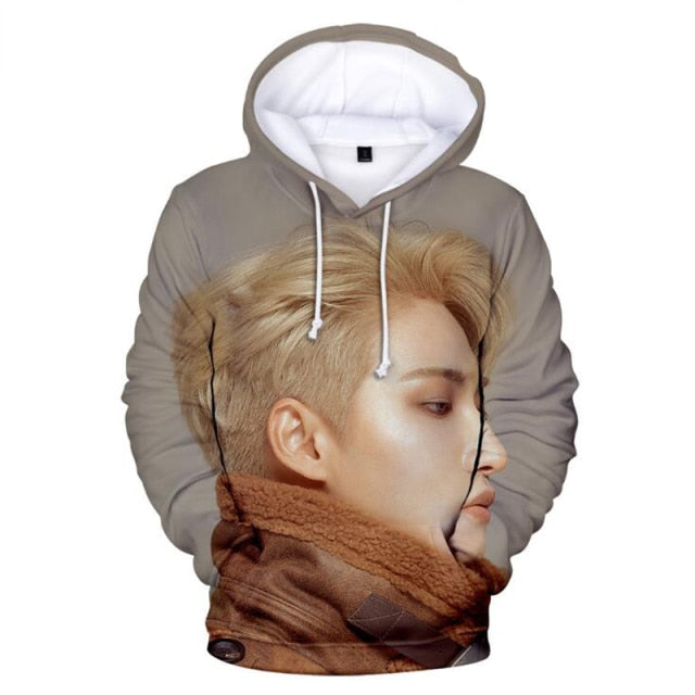KPOP K-POP ATEEZ Album 3D Printed Women/Men Hoodies Sweatshirts