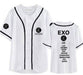 Kpop Newest New arrival exo planet all member name printing baseball t-shirt for summer kpop exo L single breasted short sleeve t shirt that you'll fall in love with. At an affordable price at KPOPSHOP, We sell a variety of New arrival exo planet all member name printing baseball t-shirt for summer kpop exo L single breasted short sleeve t shirt with Free Shipping.