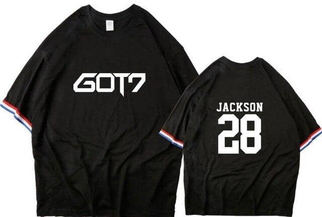 Kpop Newest New arrival got7 logo/member name printing oversize t shirt for summer kpop unisex color stripes/zipper o neck loose t-shirt that you'll fall in love with. At an affordable price at KPOPSHOP, We sell a variety of New arrival got7 logo/member name printing oversize t shirt for summer kpop unisex color stripes/zipper o neck loose t-shirt with Free Shipping.