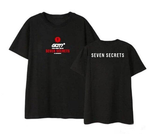 Kpop Newest New arrival kpop got7 seven secrets concert same printing o neck t shirt unisex summer short sleeve t-shirt that you'll fall in love with. At an affordable price at KPOPSHOP, We sell a variety of New arrival kpop got7 seven secrets concert same printing o neck t shirt unisex summer short sleeve t-shirt with Free Shipping.