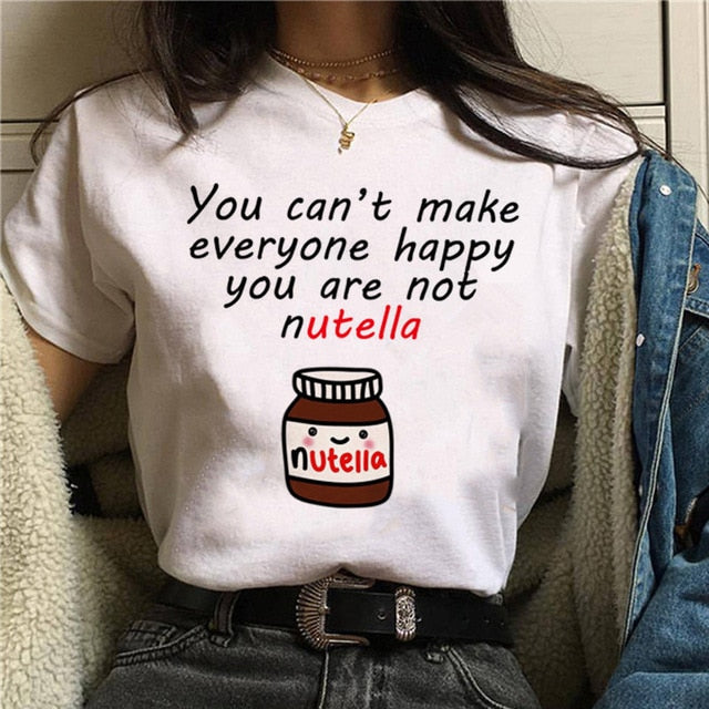 Kpopshop Originals - Nutella Women 90s T-Shirt - Kpopshop